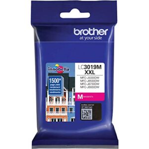 brother super high yield ink cartridge magenta 1 pack lc3019m