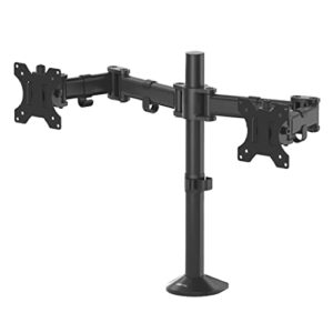 Fellowes 8502601 Reflex Series Adjustable Computer Monitor Stand for 2 Monitors with Dual Monitor Arms, 27 Inch Monitor Capacity
