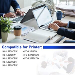 TN-223BK/C/M/Y TN227 Toner Cartridge 4Pack: Compatible for Brother TN223 TN-223 Toner Replacement for HL-L3270CDW HL-L3290CDW HL-L3210CW HL-L3230CDW MFC-L3710CW MFC-L3750CDW MFC-L3770CDW Printer
