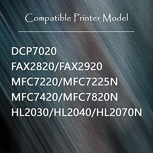 TG Imaging (Drum Only) Compatible DR-350 Drum Unit Replacement for Brother DR350 Drum Unit (1xDrum) for HL-2030R HL-2040N DCP-7020 DCP-7025 MFC-7225N MFC-7420 MFC-7820D Toner Printer