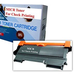 MTM MICR Brother TN420 TN-420 MICR Toner Cartridge for Check Printing Standard Capacity 1.2K Replacement for HL-2280DW MFC-7360N DCP-7065DN IntelliFax 2840 2940 Not Manufactured by Brother.