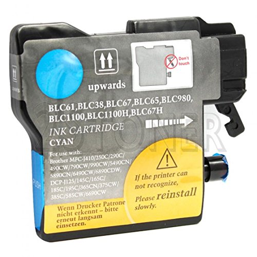 BROTHER lc61c cyan ink cartridge for mfc-6490cw