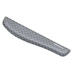 Fellowes Plushtouch Keyboard Wrist Rest 18 1/8 X 3 3/16 X 1 Gray/White Lattice Fel9549801