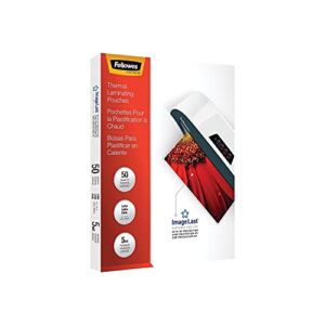 Fellowes Laminating Pouches with UV Protection, 5mil, 11-1/2 x 9, 100/Pack