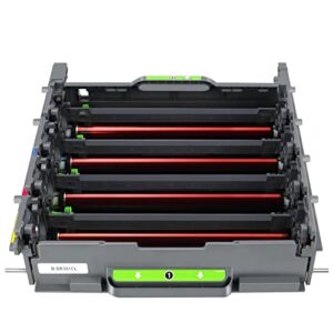 vikua dr331cl drum unit, replacement for brother printer hl-l8250cdn, l8350cdw, l9200cdwt, l9300cdwt, dcp-l8400cdn, l8450cdw, l8600cdw, mfc-l8650cdw, l8850cdw drum unit(no toner)