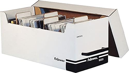 Fellowes 96503 Diskette File,W/Dividers,35 Cd Cap,6-3/4-Inch X15-Inch X6-1/4-Inch,Bk/We