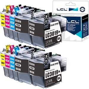 lcl compatible ink cartridge replacement for brother lc3019 lc3017 xxl lc3019bk lc3019c lc3019m lc3019y mfc-j6930dw j6730dw j5330dw j6530dw mfc-j5335dw (10-pack 4black 2cyan 2magenta 2yellow)
