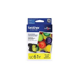 Brother Lc61y Innobella Ink Cartridge, Yellow - in Retail Packaging