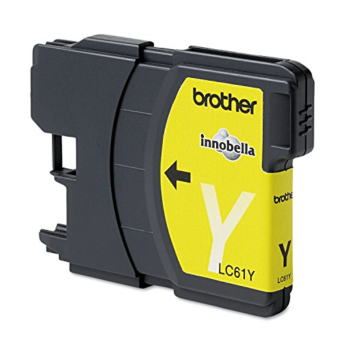 Brother Lc61y Innobella Ink Cartridge, Yellow - in Retail Packaging