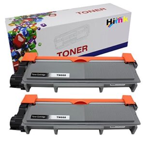 hiink compatible toner replacement for brother tn660 tn630 toner use in dcp-l2520dw dcp-l2540dw hl-l2300d hl-l2360dw hl-l2320d hl-l2380dw hl-l2340dw mfc-l2700dw mfc-l2720dw mfc-l2740dw(black, 2-pack)
