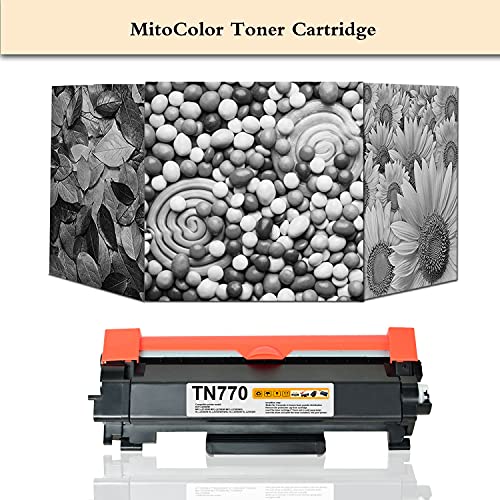 High Yield TN770 Black Toner Cartridge Replacement for Brother TN-770 to Use with HL-L2350DW HL-L2395DW HL-L2390DW HL-L2370DW MFC-L2750DW MFC-L2710DW DCP-L2550DW Printer Toner (2-Pack)