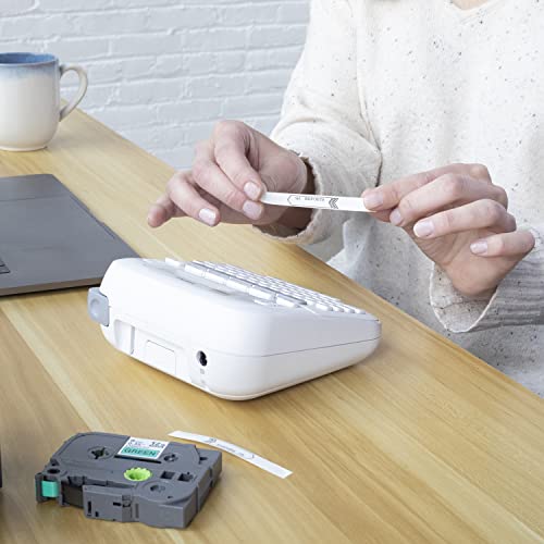 Brother P-Touch PTD220 Home/Office Everyday Label Maker | Prints TZe Label Tapes up to ~1/2 inch, White