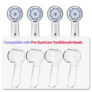 12Pcs Reusable Toothbrush Head Covers Compatible with Oral B Electric Toothbrush Heads for Better Healthy Brushing and Storage in Home and Travel