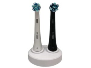 hoyt design for oral-b io countertop electric toothbrush brush head holder (only compatible with io series heads)
