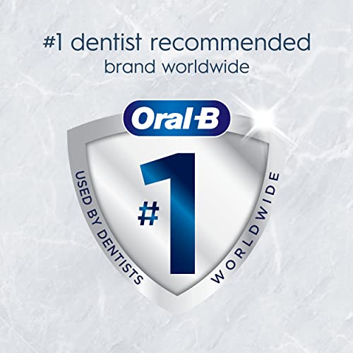 Oral-B Clic Manual Toothbrush (Aqua) with 2 Replaceable Brush Heads and Magnetic Brush Mount