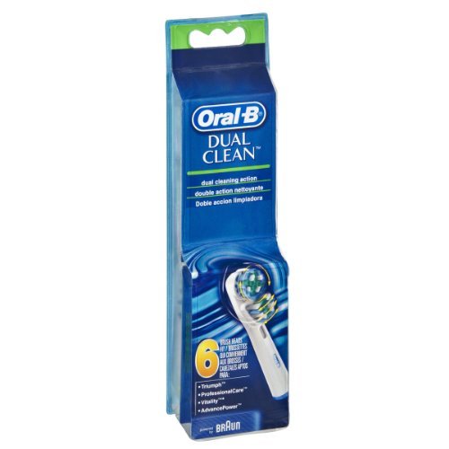 Oral-B Dual Clean Brush Heads - 6 CT