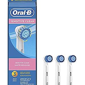 Oral-B Sensitive Clean & Sensi Ultra Thin Toothbrush Replacement Brush Heads Refill, 3 Count