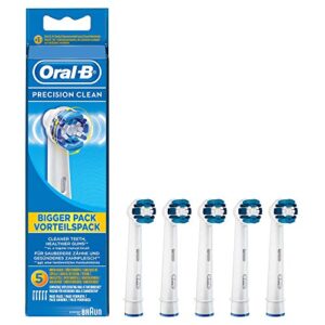 braun oral-b precision clean electric replacement toothbrush heads – pack of 5