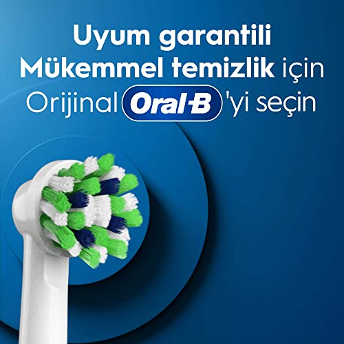 Oral-B CrossAction Toothbrush Head with CleanMaximiser Technology, Pack of 6 Counts, 33 g