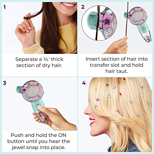 Conair Quick Gems, Add Sparkle To Your Hair Easily with Quick Gems Hair Jeweler from Conair