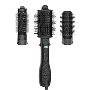 conair the curl collective 3-in-1 blowout kit, 3 interchangeable brush attachments to create your perfect blowout