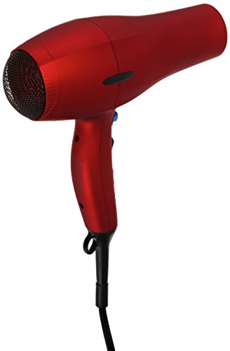 Conair 1875 Watt Velvet Touch Hair Dryer, Red