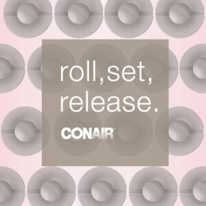 INFINITIPRO BY CONAIR Hot Roller Set with Ionic Generator, Eight 2-inch Jumbo Rollers plus Eight 2-prong clips
