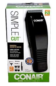 conair simple cut 10pc ki size 1ct conair simple haircut kit 10pc