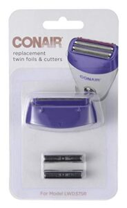 conair ladies replacement twin foils and cutters (for model # lwd375r)