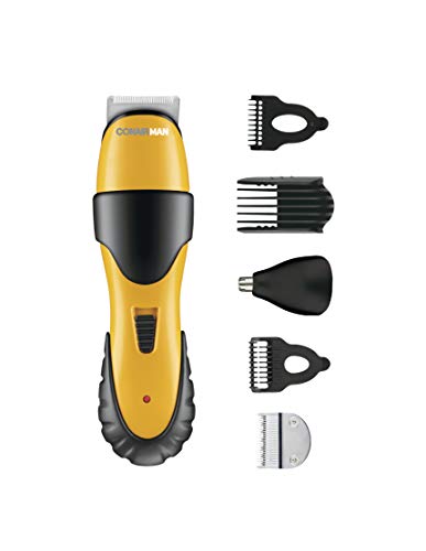 ConairMAN All-In-1 Cordless No-Slip Grip Beard & Mustache Trimmer for Men