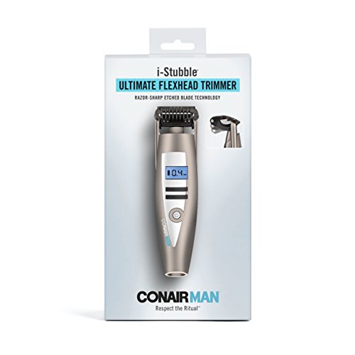 ConairMAN i-Stubble Cordless Ultimate Flexhead Beard Trimmer for Men