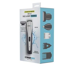 ConairMAN Cordless Lithium Ion Powered All-in-1 Beard & Body Trimmer for Men