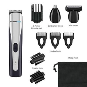 ConairMAN Cordless Lithium Ion Powered All-in-1 Beard & Body Trimmer for Men