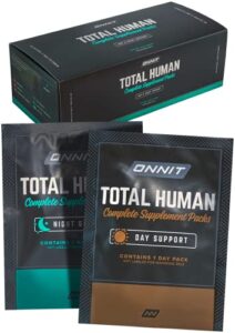 onnit total human day and night vitamin packs for men and women, 30-day supply – adult multivitamin