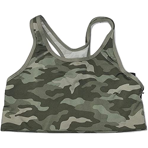 Victoria's Secret Pink Ultimate Sport Bra Unlined Color Camo Green Size Medium New