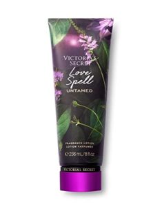 victoria’s secret love spell untamed scented body lotion for women 8oz (love spell untamed)