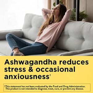 Nature Made Ashwagandha Capsules 125mg for Stress Support, 60 Capsules, 60 Day Supply