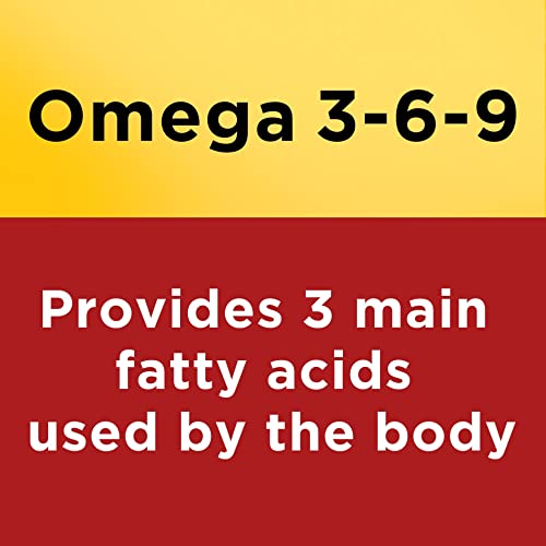Nature Made Triple Omega 3 6 9, Fish Oil as Ethyl Esters and Plant-Based Oils, Healthy Heart Support, 150 Softgels, 50 Day Supply