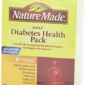 Nature Made Diabetes Health Pack, 30-Count