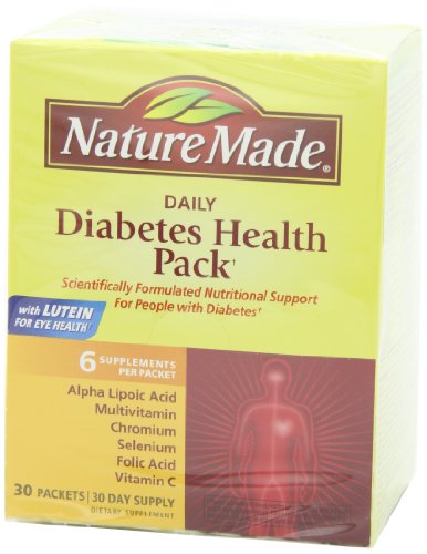 Nature Made Diabetes Health Pack, 30-Count