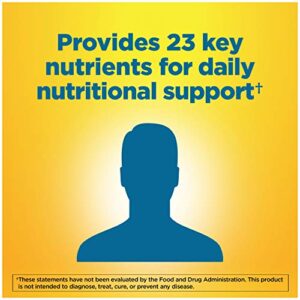 Nature Made Multivitamin Tablets with Vitamin D3 and Iron, 130 Count for Daily Nutritional Support