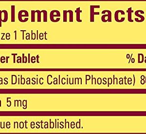 Nature Made Melatonin Maximum Strength 5 mg, 90 Tablets (2 Pack)