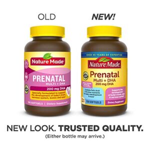 Nature Made Prenatal + DHA 200 mg Softgels (.150 Count)