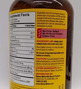 Nature Made Fish Oil 1200 Mg (360 Mg Omega-3) 200 Liquid Softgels