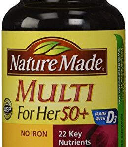 Nature Made Multi for Her 50+, Tablets, 90 Count