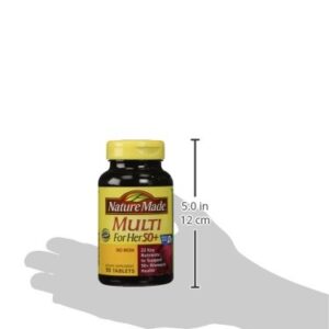 Nature Made Multi for Her 50+, Tablets, 90 Count