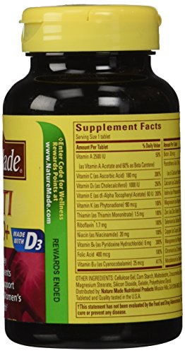 Nature Made Multi for Her 50+, Tablets, 90 Count