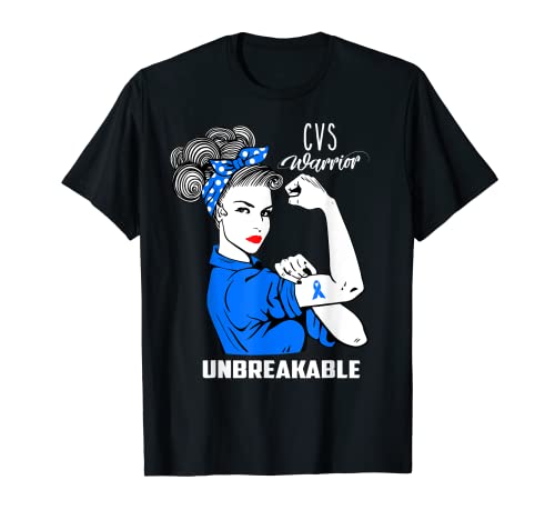 CVS Awareness T-Shirt Unbreakabe Warrior Gift Shirt