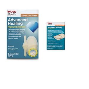 cvs health advanced healing hydrocolloid bandages (fingers toes & heels)