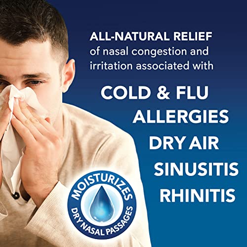 SinuCleanse Soft Tip Neti-Pot Nasal Wash Irrigation System Relieves Nasal Congestion & Irritation due to Cold & Flu, Dry Air, Allergies, Includes 30 All-Natural, Pre-Mixed Buffered Saline Packets